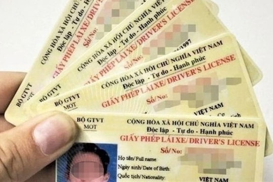 Trình tự, thủ tục trừ điểm giấy phép lái xe