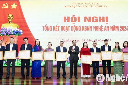Kho bạc Nhà nước Nghệ An phối hợp với các đơn vị liên quan đảm bảo thu ngân sách nhà nước đạt 160,47% kế hoạch