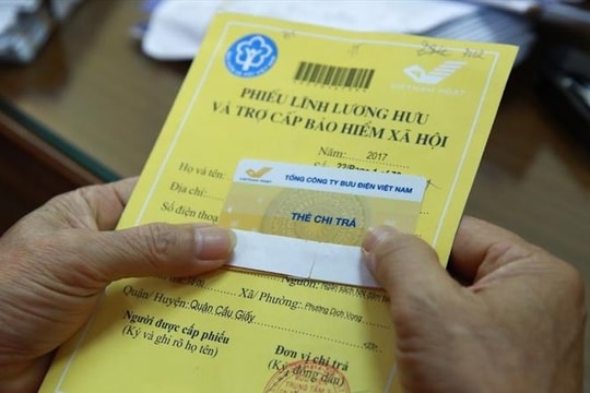 Lịch chi trả lương hưu gộp hai tháng 1, 2 năm 2025