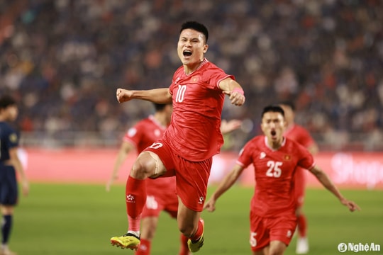 Đội tuyển Việt Nam: Chiến thắng của tài năng và lòng quả cảm