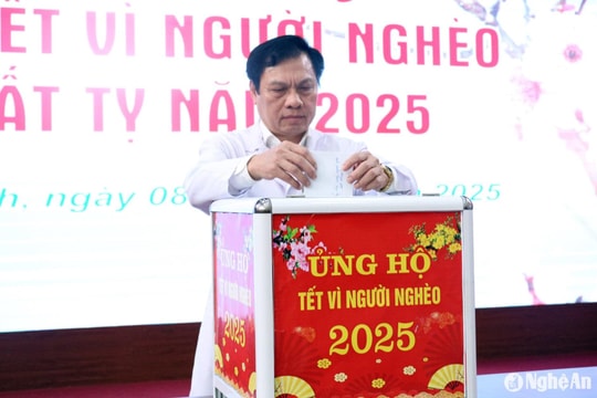 Bệnh viện Hữu nghị Đa khoa Nghệ An phát động ủng hộ Tết Vì người nghèo năm 2025