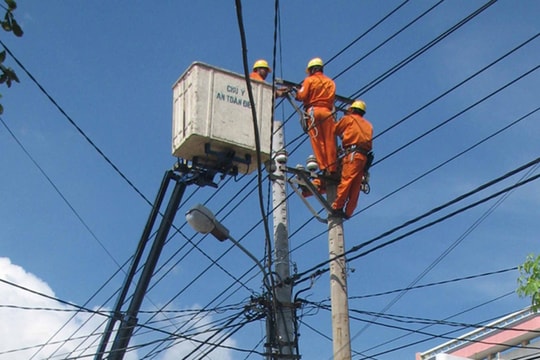 Lịch cúp điện hôm nay thứ 4 ngày 8/1/2025 tại Vĩnh Long