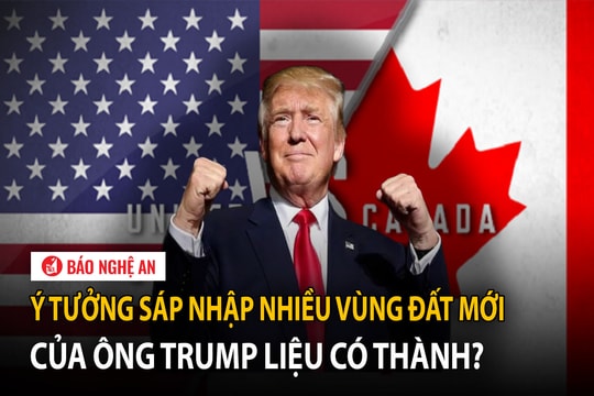 Ý tưởng sáp nhập nhiều vùng đất mới của ông Trump liệu có thành?