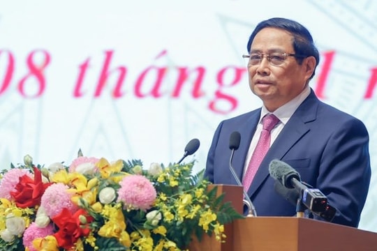 Thủ tướng Phạm Minh Chính: Cơ quan của Chính phủ đã giảm 30% đầu mối bên trong