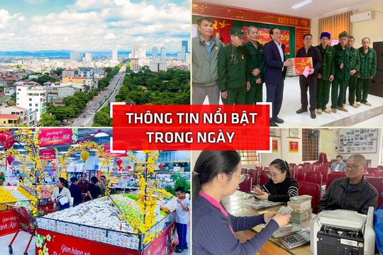 Nghệ An: Thông tin nổi bật ngày 8/1