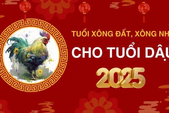 Những tuổi xông đất, xông nhà năm 2025 cho tuổi Dậu giúp may mắn cả năm