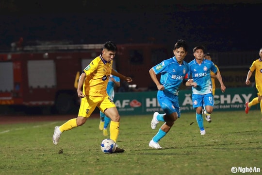 Trận thắng tạo đà tinh thần cho năm mới của Sông Lam Nghệ An