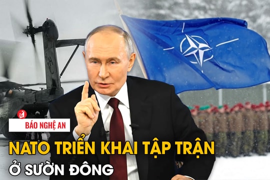 NATO triển khai tập trận ở sườn Đông