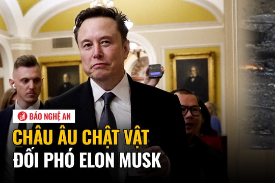 Châu Âu chật vật đối phó Elon Musk