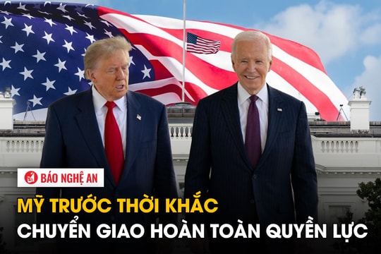Mỹ trước thời khắc chuyển giao hoàn toàn quyền lực