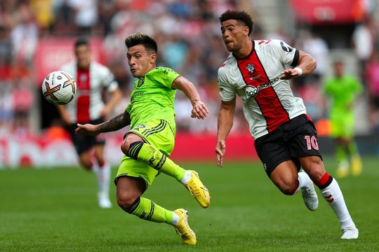 Dự đoán đội hình MU vs Southampton: Đội khách thiếu nhiều trụ cột