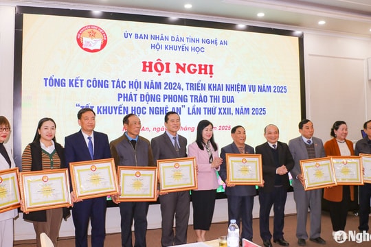 Năm 2024, Nghệ An huy động được hơn 133 tỷ đồng cho quỹ khuyến học