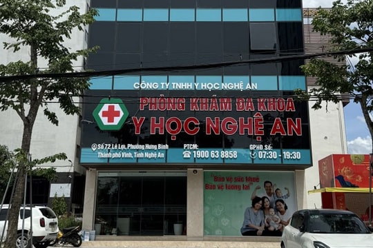 Xử phạt 86 triệu đồng, đình chỉ hoạt động 2 tháng đối với Công ty TNHH Y học Nghệ An