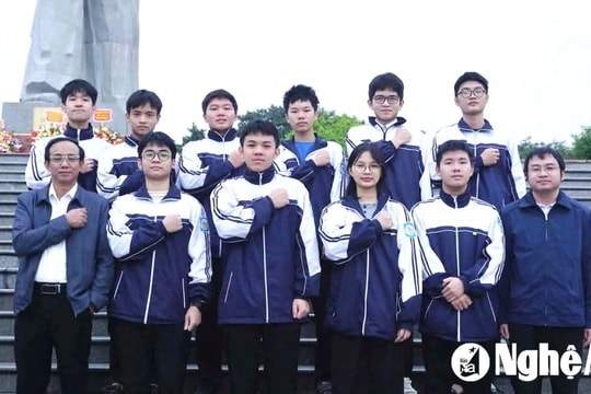 Nghệ An giành 9 giải Nhất tại Kỳ thi học sinh giỏi quốc gia
