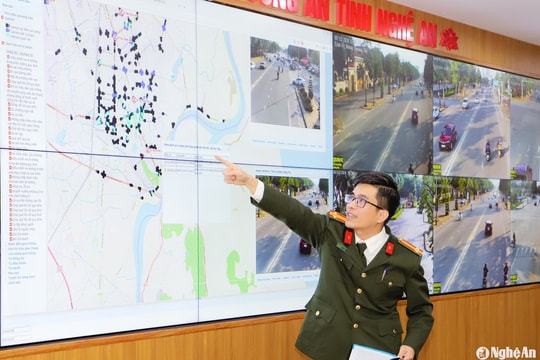 Hơn 600 camera trên địa bàn TP Vinh sẽ chính thức đi vào hoạt động từ 22/1