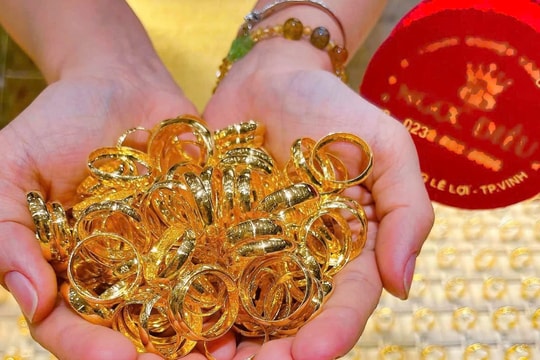 Giá vàng chiều nay 21/1/2025: Giá vàng tăng mạnh lên 87 triệu đồng