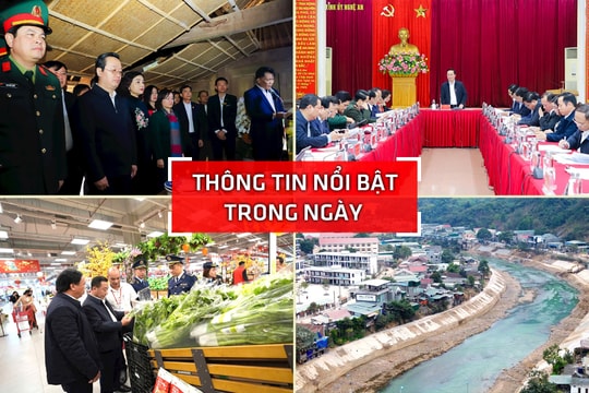 Nghệ An: Thông tin nổi bật ngày 21/1