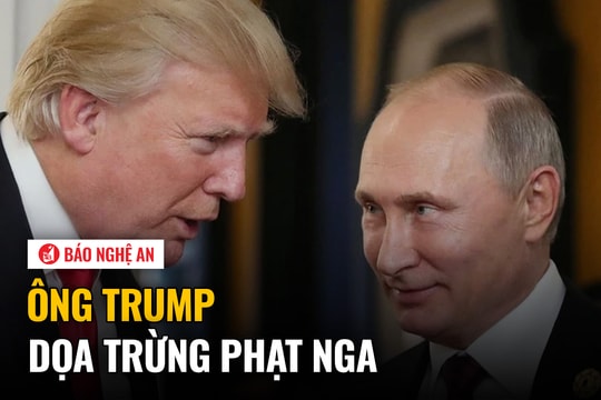 Ông Trump dọa trừng phạt Nga