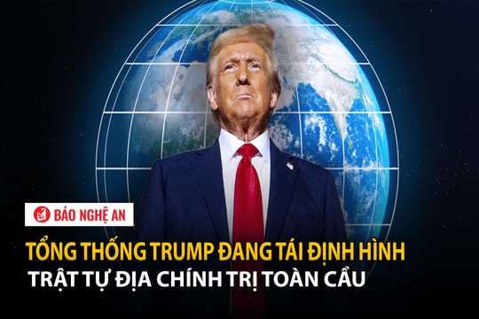 Tổng thống Trump đang tái định hình trật tự địa chính trị toàn cầu
