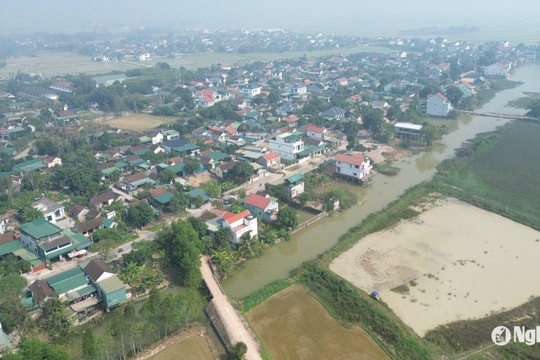 Bế tắc việc xử lý lấn chiếm kênh Vũ Giang tại Yên Thành