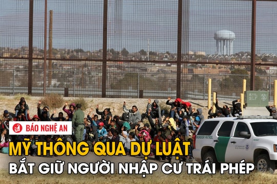 Mỹ thông qua dự luật bắt giữ người nhập cư trái phép