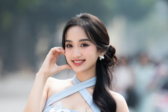 Vẻ tươi xinh của hoa hậu 19 tuổi Trà Giang