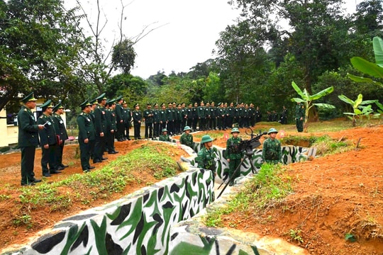 Đồn Biên phòng Nậm Càn Xuân này...