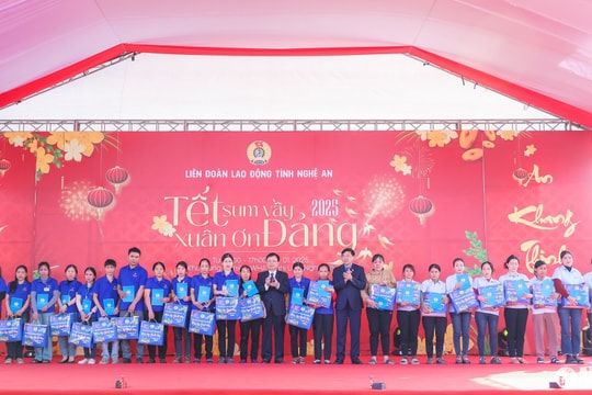 Gần 40 tỷ đồng chăm lo Tết Ất Tỵ 2025 cho công nhân, lao động trên toàn tỉnh