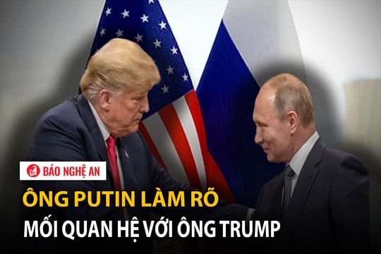 Ông Putin làm rõ mối quan hệ với ông Trump