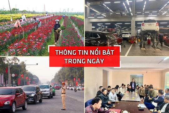 Nghệ An: Thông tin nổi bật ngày 25/1