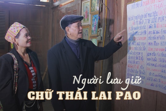 Người lưu giữ chữ Thái Lai Pao