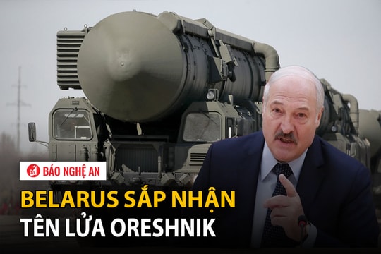 Belarus sắp nhận tên lửa Oreshnik