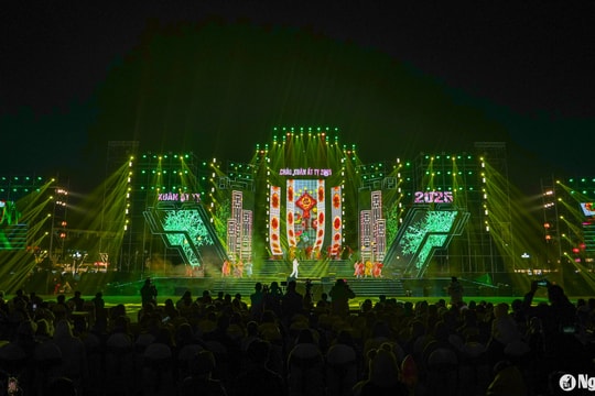 Thành phố Vinh tổ chức chương trình nghệ thuật chào Xuân mới Ất Tỵ 2025