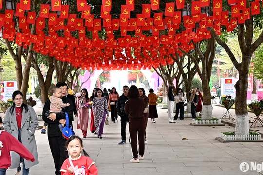 Ngày đầu năm trên quê hương Bác