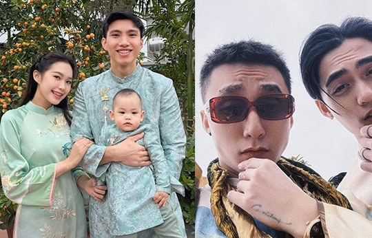 Sơn Tùng - Mono, Doãn Hải My - Đoàn Văn Hậu khoe ảnh ở Thái Bình hot nhất mùng 1 Tết
