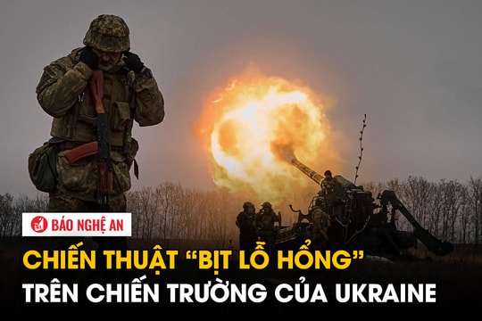 Chiến thuật ‘bịt lỗ hổng’ trên chiến trường của Ukraine