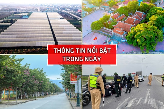 Nghệ An: Thông tin nổi bật ngày 30/1