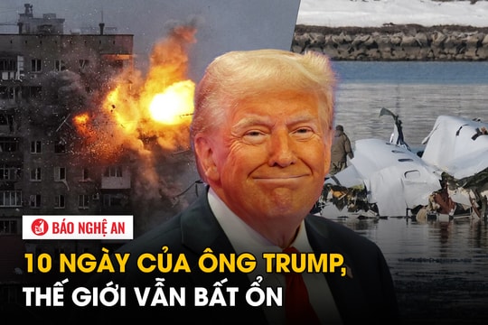 10 ngày của ông Trump, thế giới vẫn bất ổn