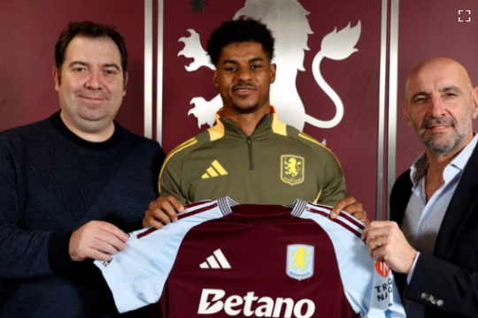 Rashford ra mắt Aston Villa: "Tôi ngưỡng mộ cách CLB thi đấu"