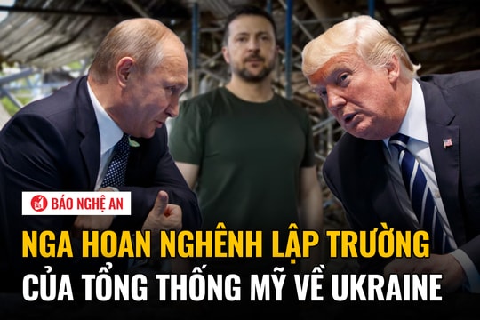 Nga hoan nghênh lập trường của Tổng thống Mỹ về Ukraine