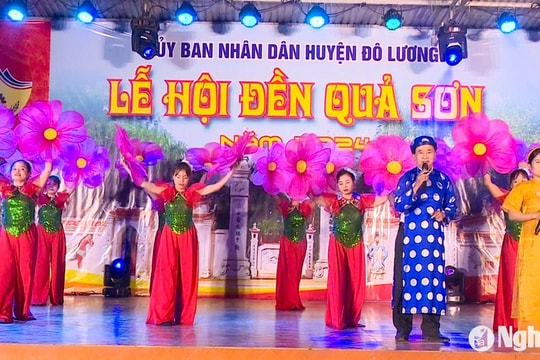 Đô Lương sẽ tổ chức Hội thi Dân ca ví, giặm Nghệ Tĩnh tại Lễ hội Đền Quả Sơn năm 2025
