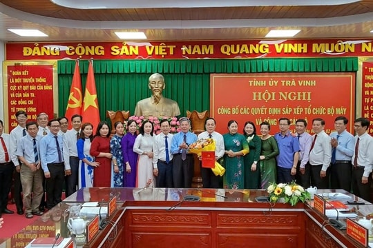 Trà Vinh thành lập 2 Đảng bộ mới trực thuộc Tỉnh ủy