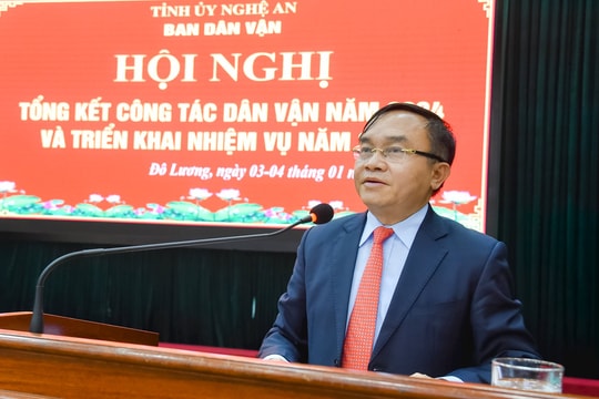 Chi tiết Đề án hợp nhất Ban Tuyên giáo Tỉnh ủy và Ban Dân vận Tỉnh ủy Nghệ An