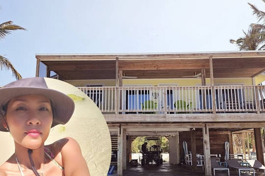 Cận cảnh nhà đẹp như mơ nhìn thẳng ra biển của nữ ca sĩ hát 'Tình thơ' say đắm