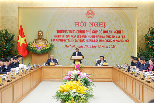Thường trực Chính phủ gặp gỡ doanh nghiệp
