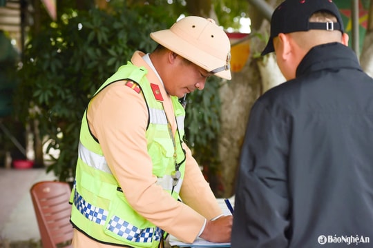 Nghệ An: Gần 7.900 trường hợp bị xử phạt sau hơn 1 tháng triển khai Nghị định 168