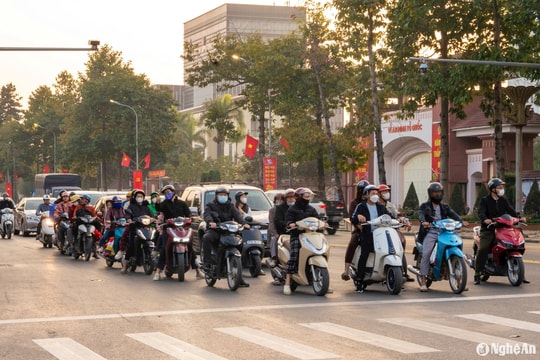 Nghệ An: Hơn 1 tháng thực hiện Nghị định 168, tai nạn giảm, ý thức giao thông nâng cao
