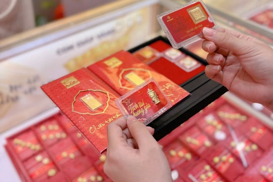 Giá vàng chiều nay 10/2/2025: Giá vàng tăng mạnh, thu hẹp chênh lệch mua bán