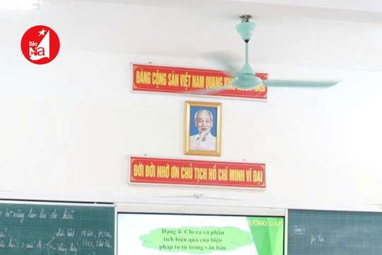 Nhiều trường học ở Nghệ An đã dừng dạy thêm