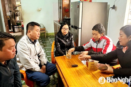 Chia sẻ với những mất mát của gia đình có công nhân tử vong do tai nạn lao động tại Công ty cổ phần Xi măng Sông Lam II (Anh Sơn)